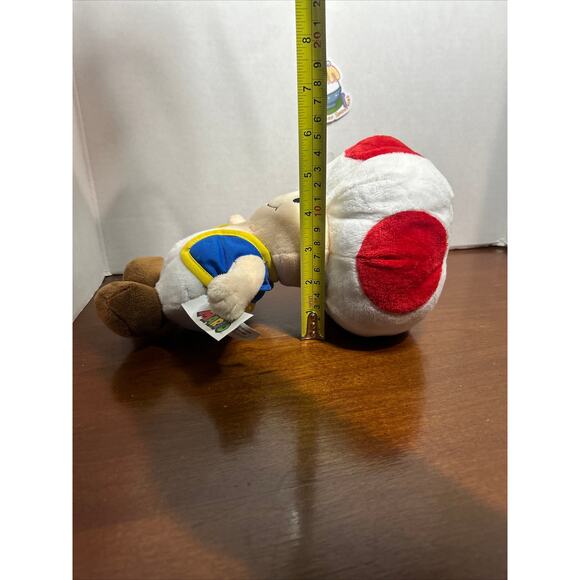 Nintendo Super MarioPlush Toad Stuffed Doll Toy Super Mario Bros - Picture 4 of 9